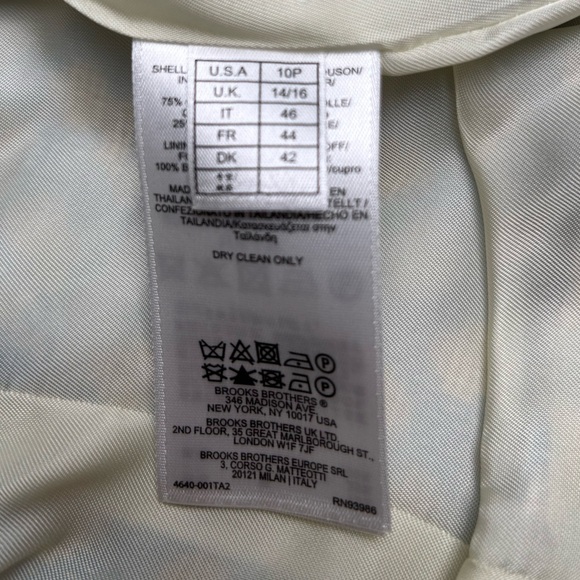 Brooks Brothers Stylish Blue and White womens blazer jacket - Picture 5 of 9